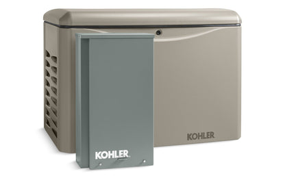 Kohler 114KW Standby Generator with 200 Amp Automatic Transfer Switch and App Connect Scratch and Dent - 4RCAL-200SELS