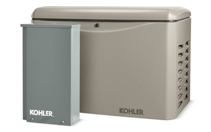 Kohler 114KW Standby Generator with 200 Amp Automatic Transfer Switch and App Connect Scratch and Dent - 4RCAL-200SELS