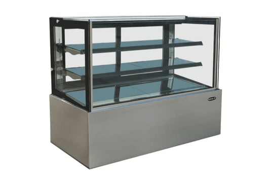 Kool-It KBF-36 | 35" Wide Flat Glass Display Case