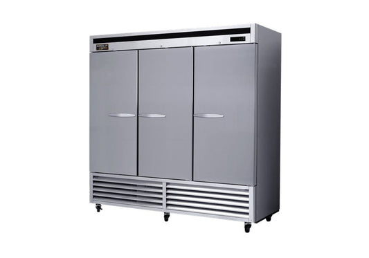 Kool-It  81" Wide 3 Door Bottom Mount Reach-In Freezer - KBSF-3