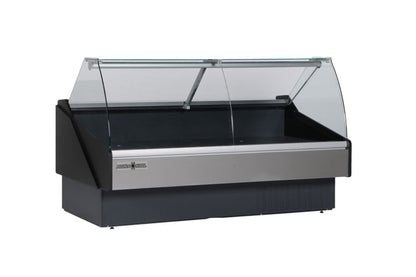 Hydra-Kool  | 101" Wide Self Contained Curved Glass Deli Display Case - KFM-CG-100-S
