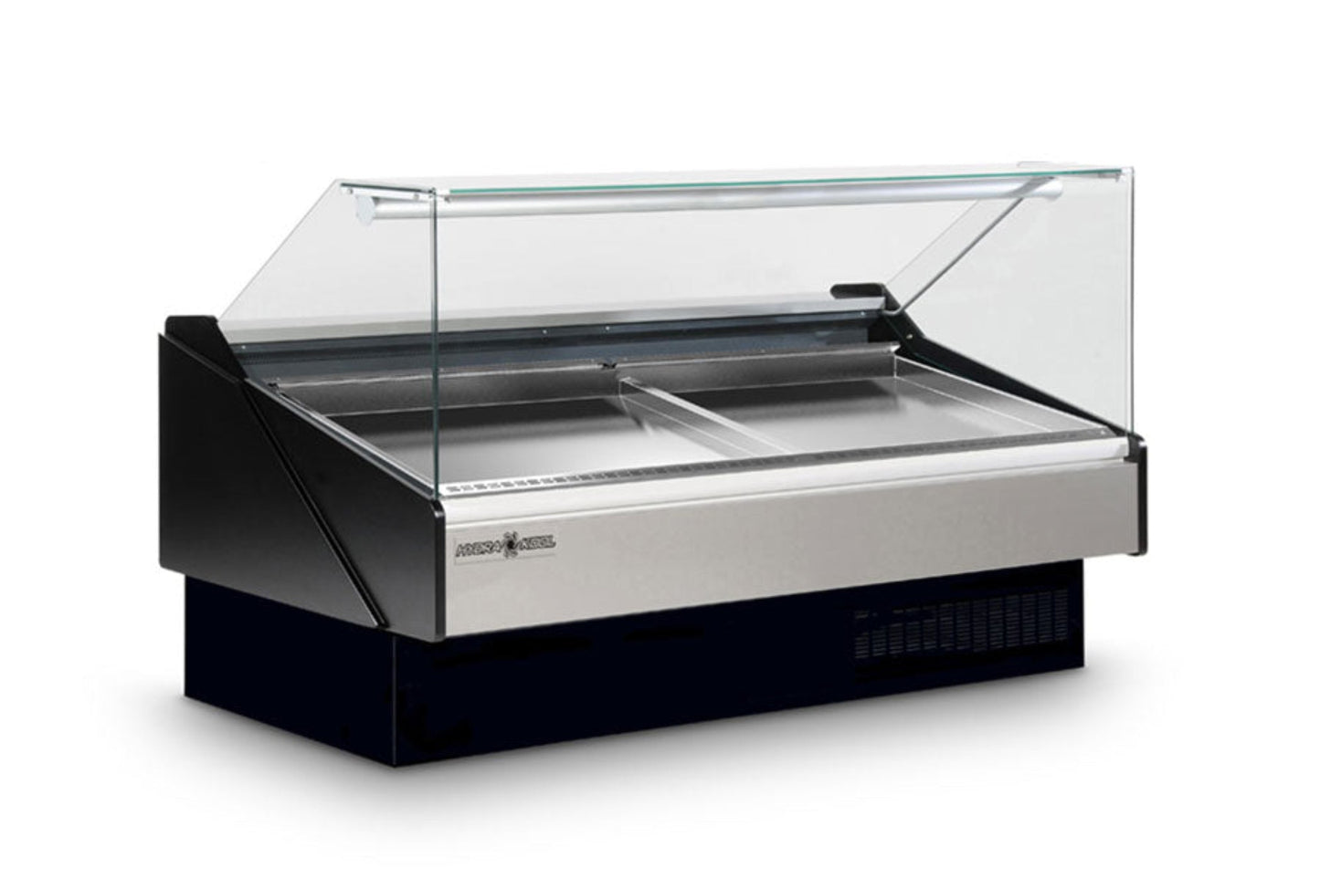 Hydra-Kool  | 52" Wide Self Contained Flat Glass Seafood Display Case - KFM-SF-50-S