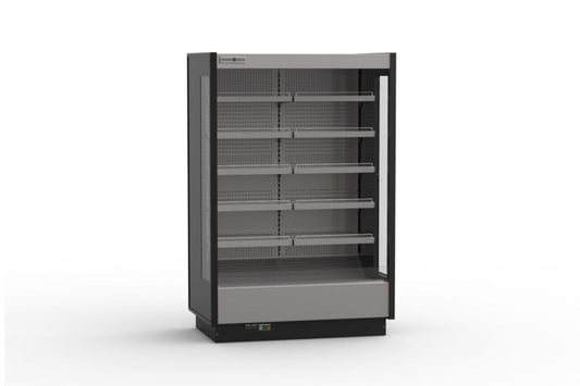 Hydra-Kool  | 75" Wide Remote Grab-N-Go 3 Door High Volume Merchandiser Refrigerator - KGV-MO-3-R