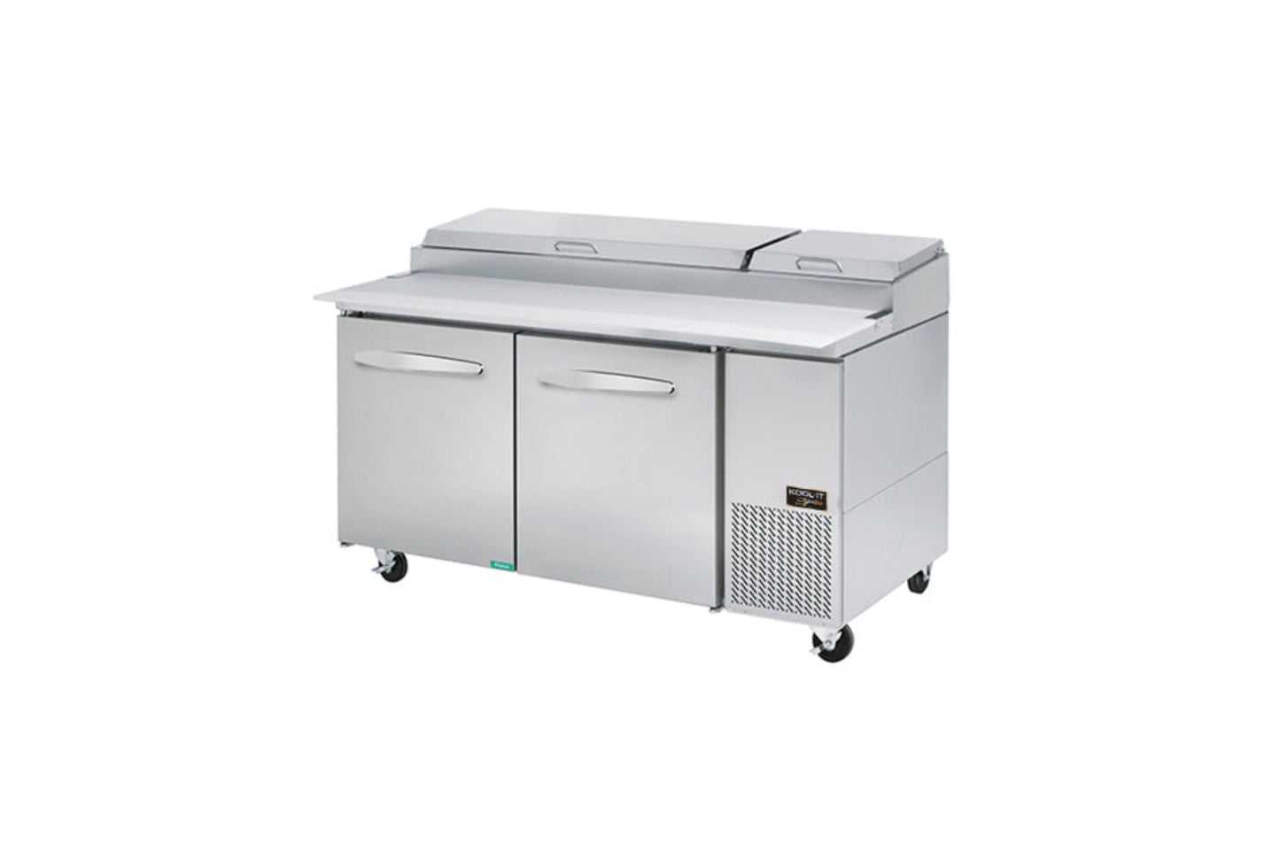 Kool-It67" Wide 2 Door Pizza Prep Table - KPT-67-2