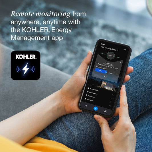 Kohler  60KW 120/208V 3-Phase Standby Generator with App Connect New - 60RCLB-QS6