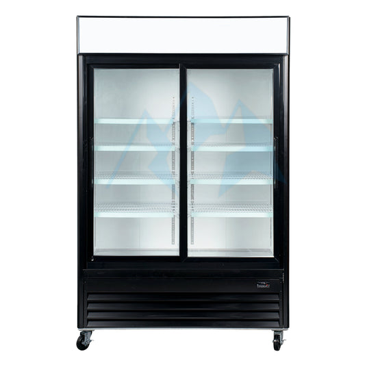 Chef AAA - LGD-600S, Commercial 2 Sliding Glass Door Merchandiser Refrigerator - LGD-600S