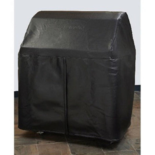 Lynx Carbon Fiber Vinyl Cover for 54-Inch Freestanding Gas Grill with Side Burner - CC54FCB