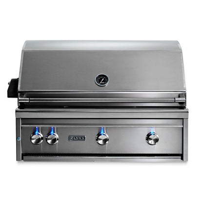 Lynx 36-Inch Built-In Professional Gas Grill with All Trident Infrared Burners - L36ATR-LP/NG