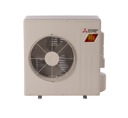 Mitsubishi PEAD-AA09NL & SUZ0AA09NLHZ 9,000 BTU 15.8 SEER2 Horizontal Ducted Hyper Heat System - R454B