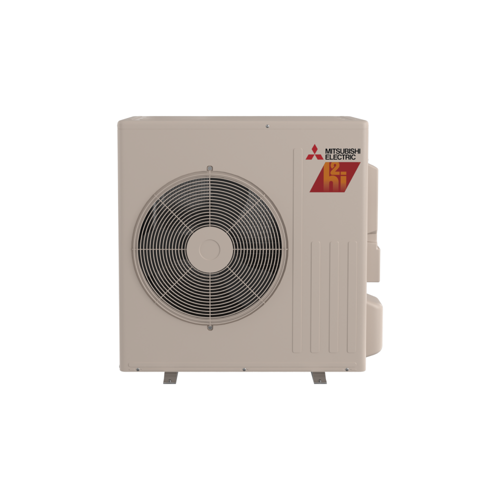 Mitsubishi MSZ-EX15NLS & SUZ-AA15NLHZ 15,000 BTU 17.5 SEER2 Wall Mounted Hyper Heat Pump System - R454B