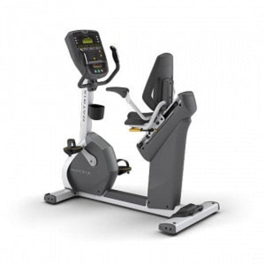 Johnson Health Tech Matrix H3x Hybrid Cycle - Matrix H3x Hybrid Cycle Bike with Dot Matrix LED Console, Profile Display - H3X-06