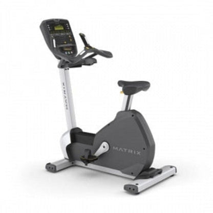 Johnson Health Tech Matrix U7xe Upright Cycle - Matrix U7xe Upright Cycle Bike with Embedded 10" Touchscreen, FitTouch Technology - U7XE-06