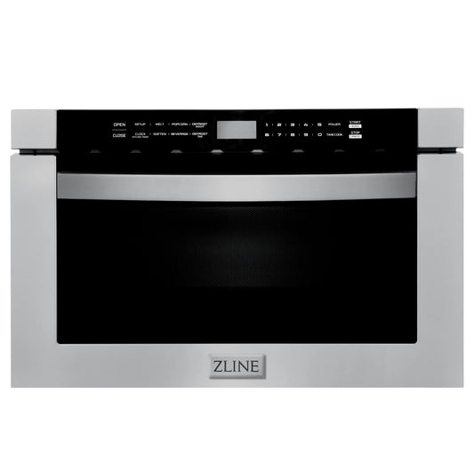 ZLINE 24 Inch 1.2 Cu. Ft. Microwave Drawer In Stainless Steel,  - MWD-1