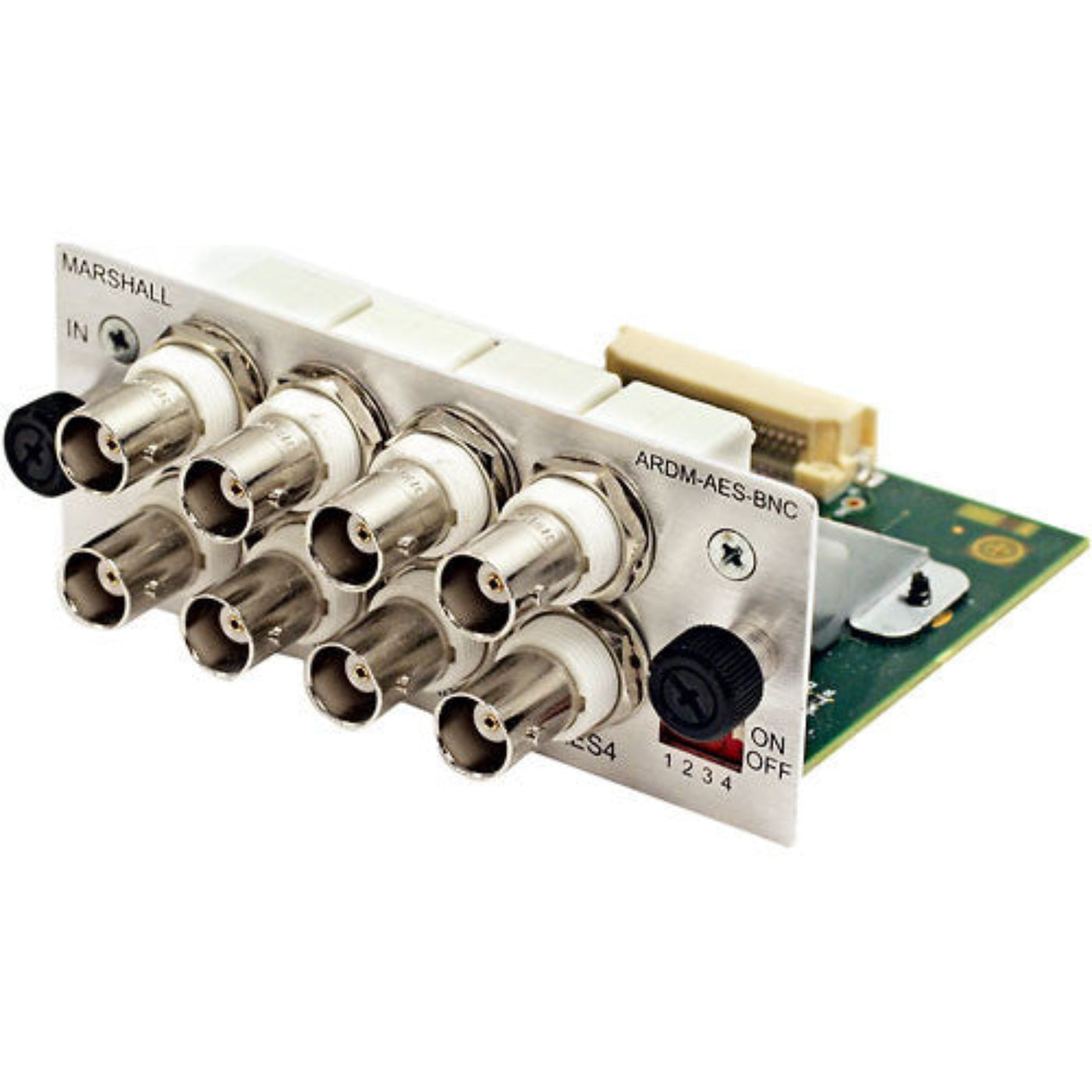 Marshall Electronics  Input Module for AR-DM2-L Audio Monitor - ARDMAESBNC