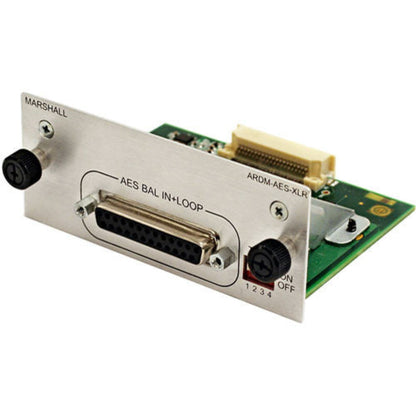 Marshall Electronics  Input Module for AR-DM2-L Audio Monitor - ARDMAESXLR