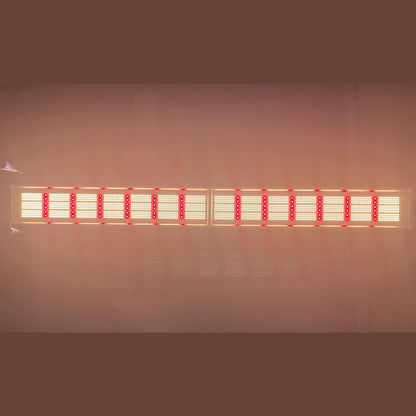 Medic Grow Slim Power 2 Commercial Greenhouse LED Grow Lights - 550W, IP67 Waterproof, Perfect Heat Dissipation, High PPFD, Full Spectrum, Daisy Chain