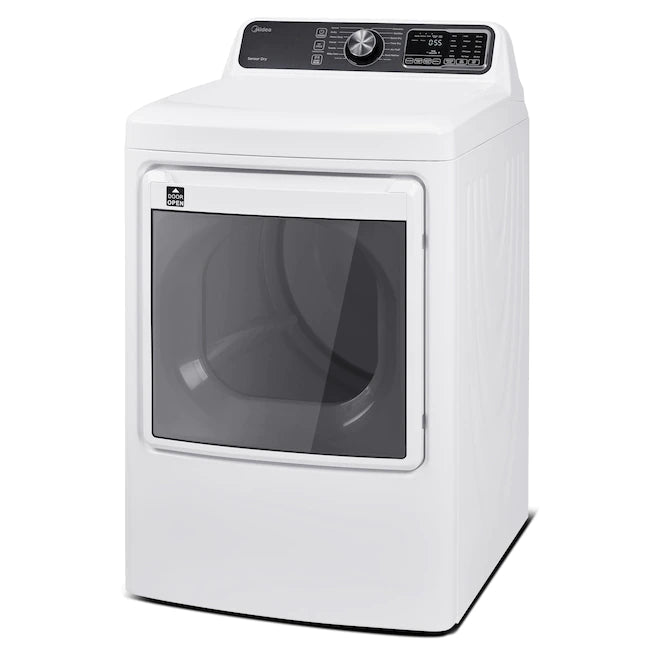 Midea 7.5 Cu. Ft. Front Load Electric Dryer in White - MLG45N3BWW