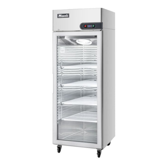 Migali C-1FG-HC 1-Door Glass Reach-In Freezer 23 Cu Ft - C-1FG-HC