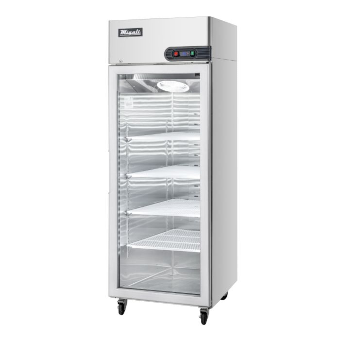Migali C-1FG-HC 1-Door Glass Reach-In Freezer 23 Cu Ft - C-1FG-HC