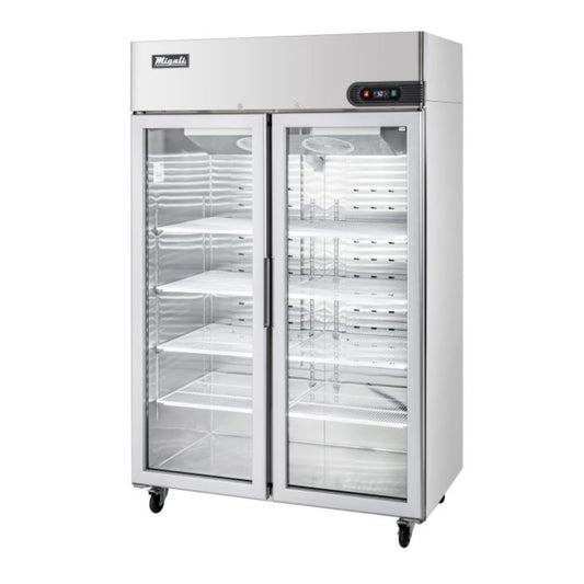 Migali C-2FG-HC (2) Glass Door Reach-In Freezer 49 Cu Ft - C-2FG-HC