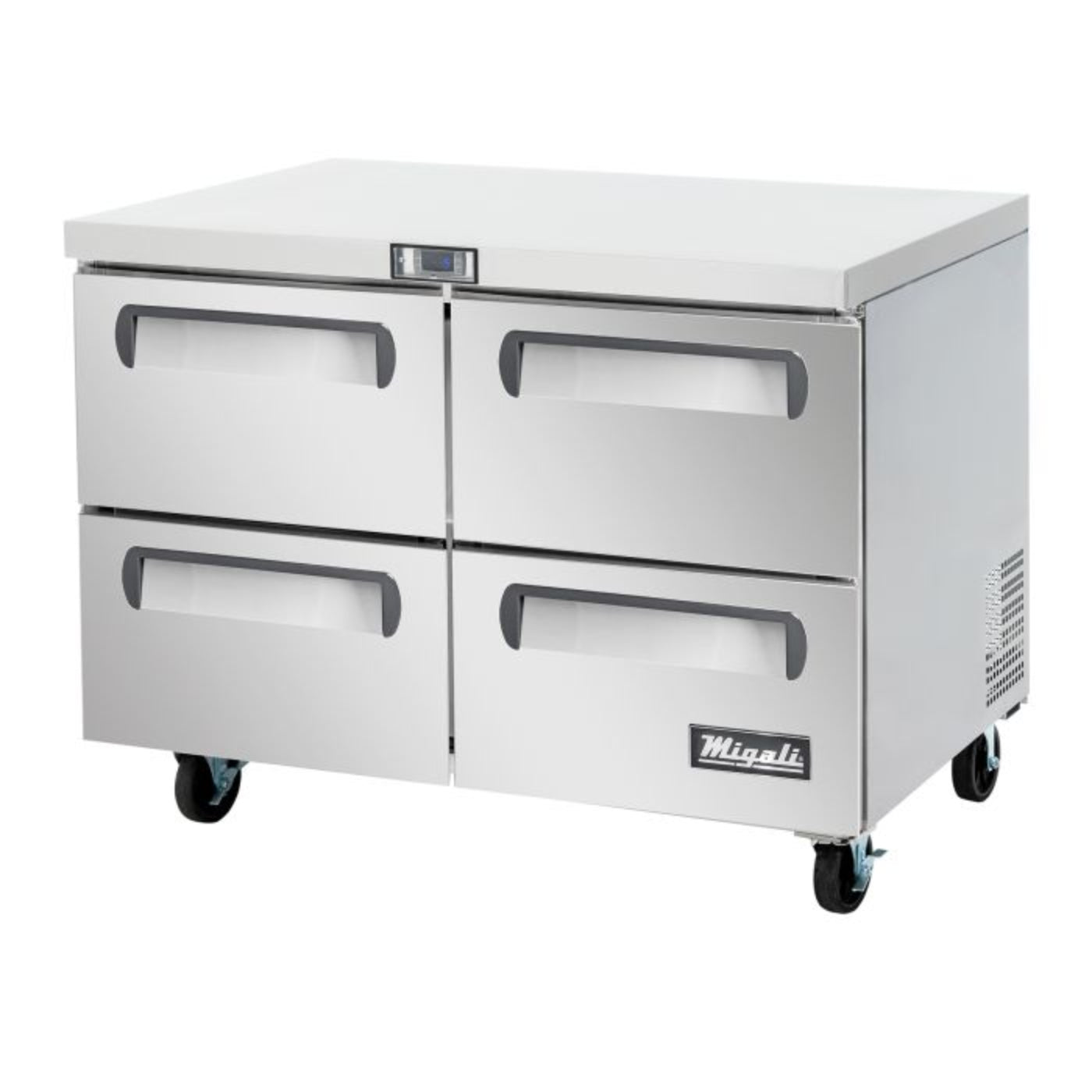 Migali C-U48F-D-HC 48" Undercounter and Worktop 4 Drawer Freezer 12 Cu. Ft. - C-U48F-D-HC