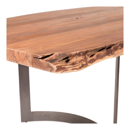 Moe's Home Collection Bent Dining Table Large Smoked VE-1000-03