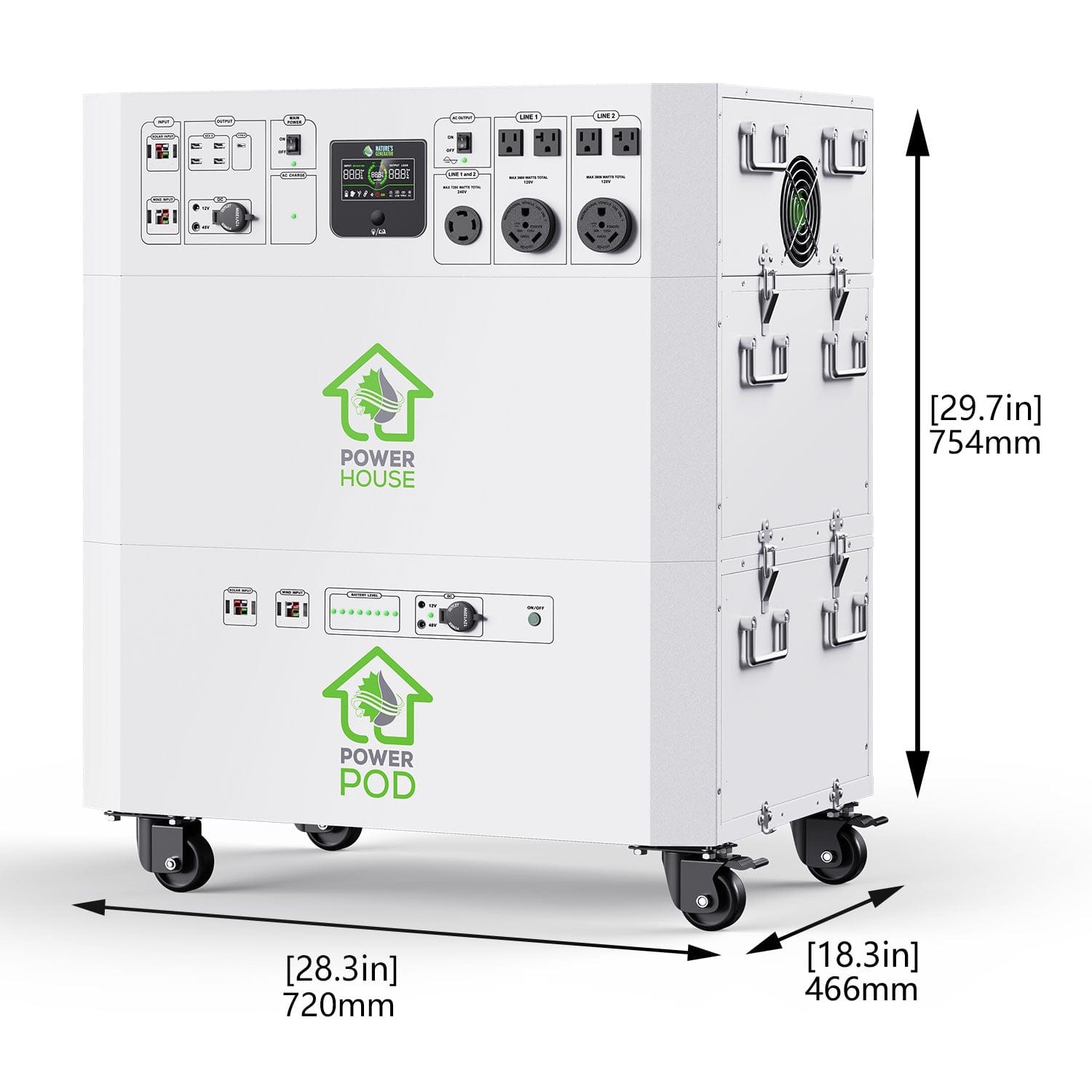 Nature’s Generator Powerhouse Platinum System - Backyard Provider