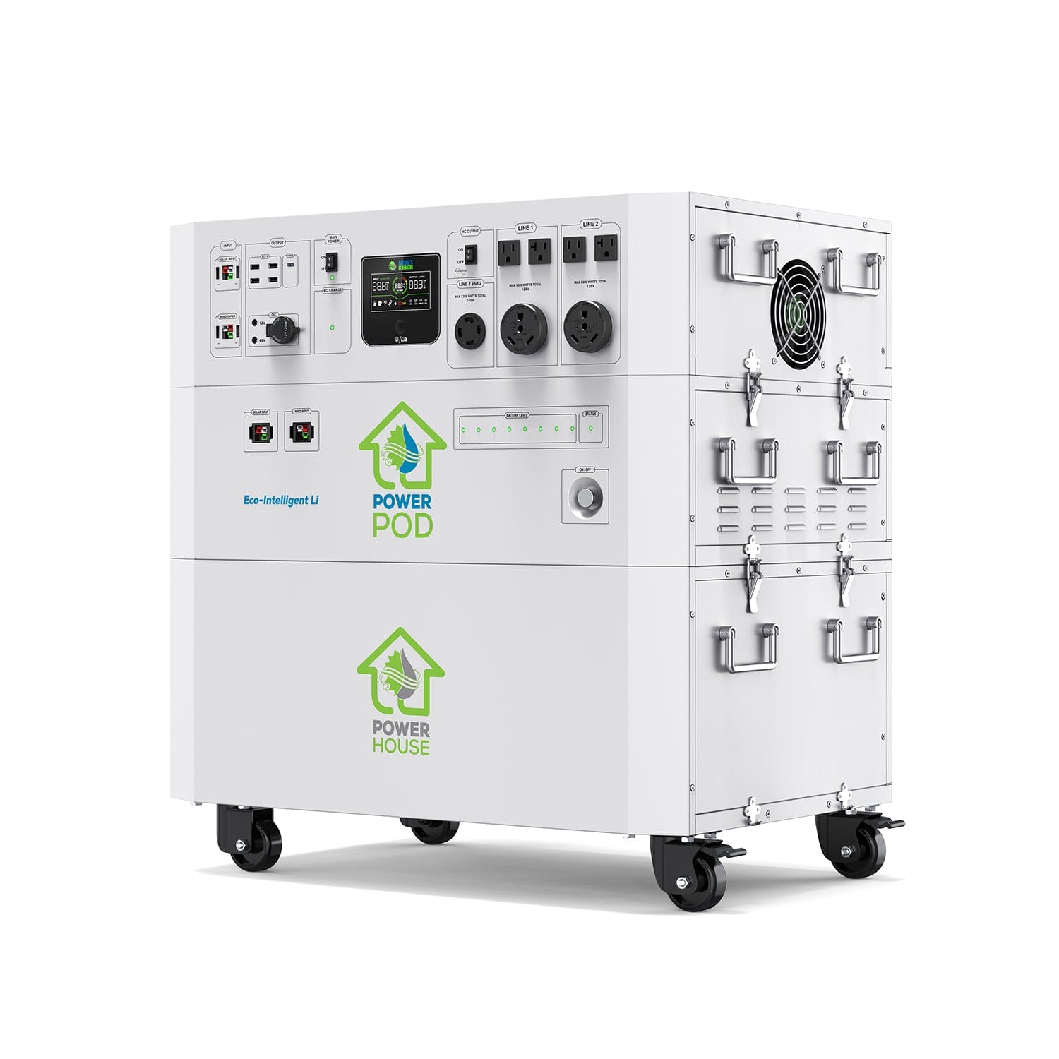 Nature’s Generator Powerhouse Hybrid Platinum Plus WE System - Backyard Provider