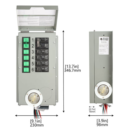 Nature’s Generator Powerhouse Hybrid Platinum Plus PE System - Backyard Provider