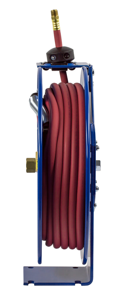 Coxreels  Spring Driven Hose Reel with Air/Water Hose 3/8" x 25' 300 PSI New - P-LP-325