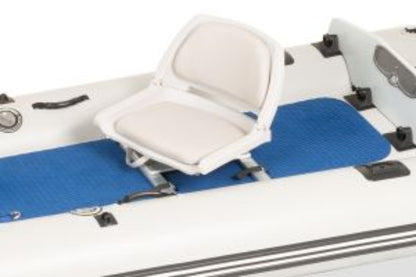 Sea Eagle 437PSK_SW PaddleSki Inflatable Catamaran Boat 2 Person Swivel Seat Package New - 437PSK_SW