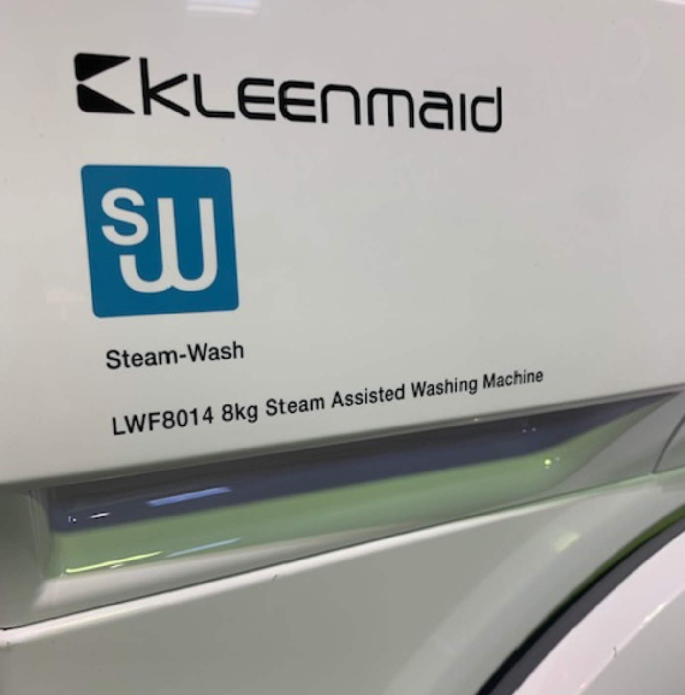 Kleenmaid 8kg Steam Assisted Front Load Washing Machine - LWF8014
