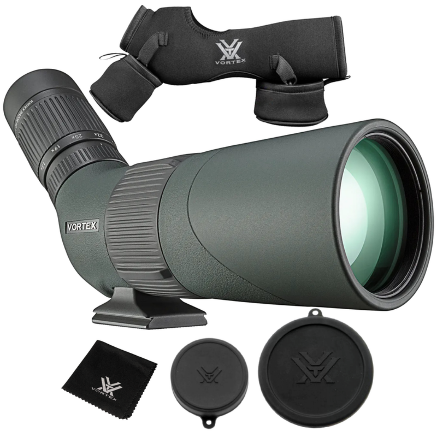 Vortex Optics Razor HD 13-39x56 Spotting Scope Angled  with Bundle - RS-56A