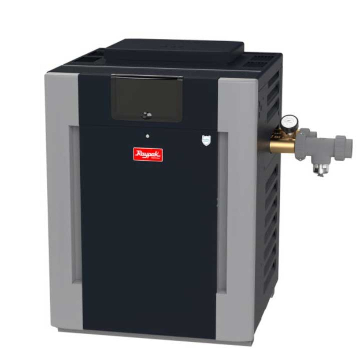 Raypak 267A Low NOx Digital Natural Gas ASME Heater with Bronze Headers - 017706