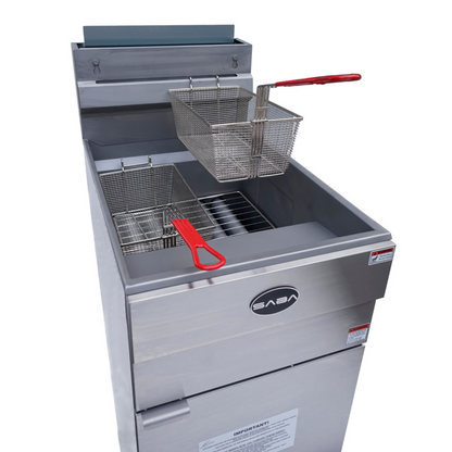SABA Commercial Gas Fryer (Liquid Propane) - GF45-P