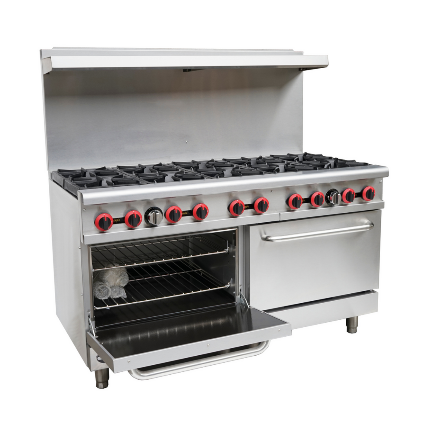 SABA  Commercial Gas 10 Burner with Oven - GR-60