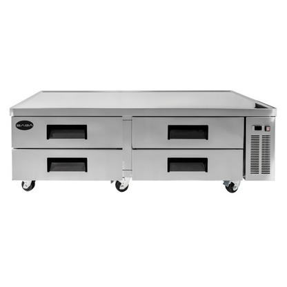 SABA 72" Four Drawer Commercial Chef Base Cooler - SCB-72