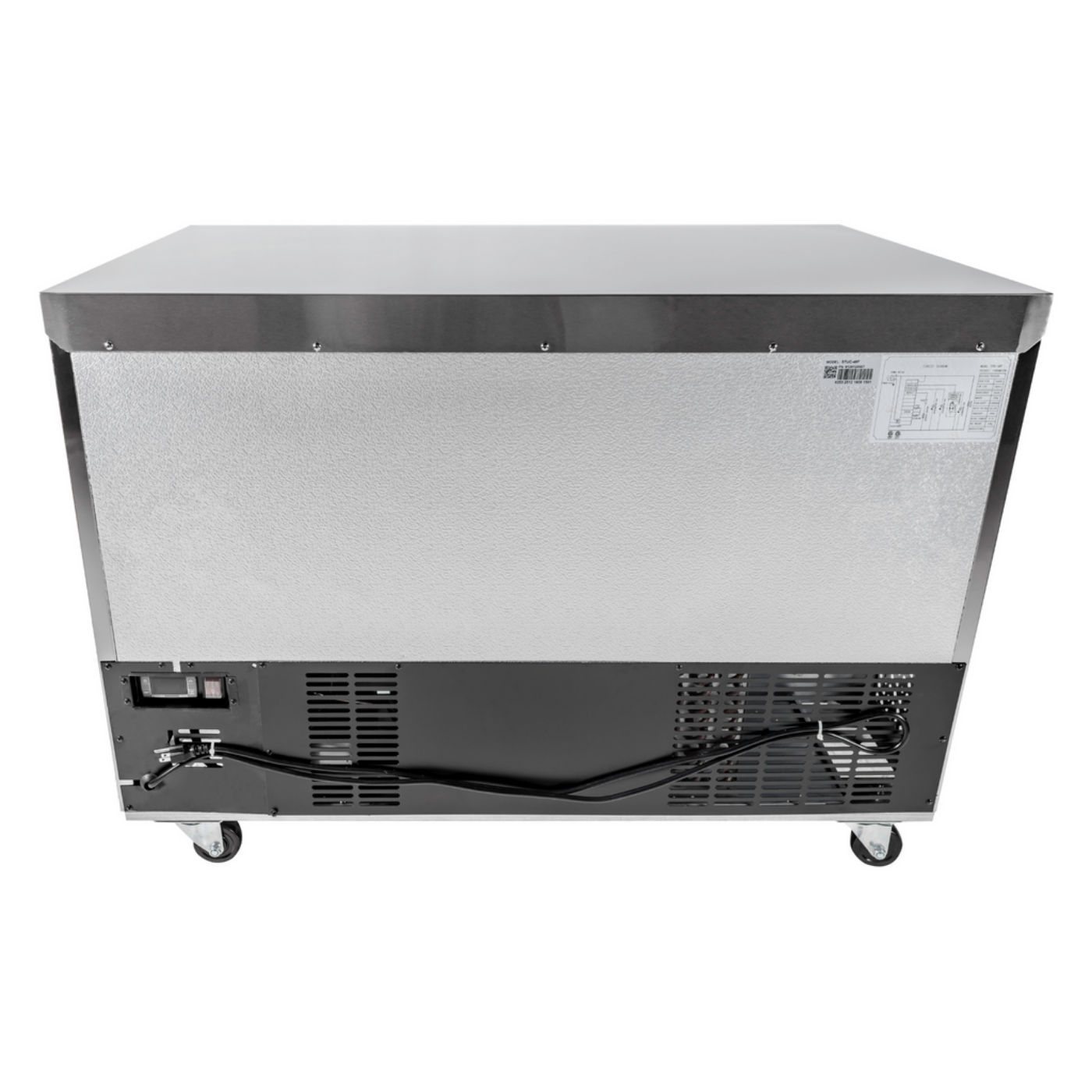 SABA 48" Two Door Commercial Under-Counter Cooler - SUC-48R