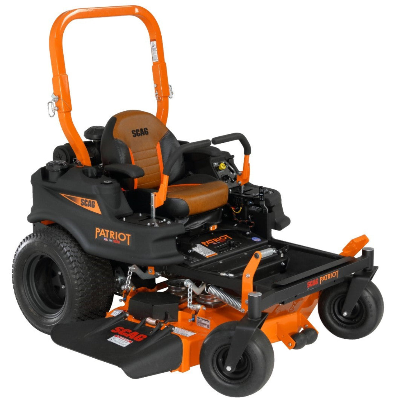 Scag Patriot Commercial Zero Turn Mower - 52in Hero Cutter Deck - 22hp Kawasaki - SPZ-52H-22FX