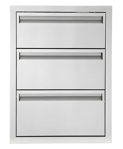 PCM 350 Series 16" Triple Access Drawer -  BBQ-350-DRW3