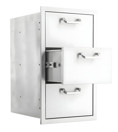 PCM 260 Series 16" Triple Access Drawer -  BBQ-260-DRW