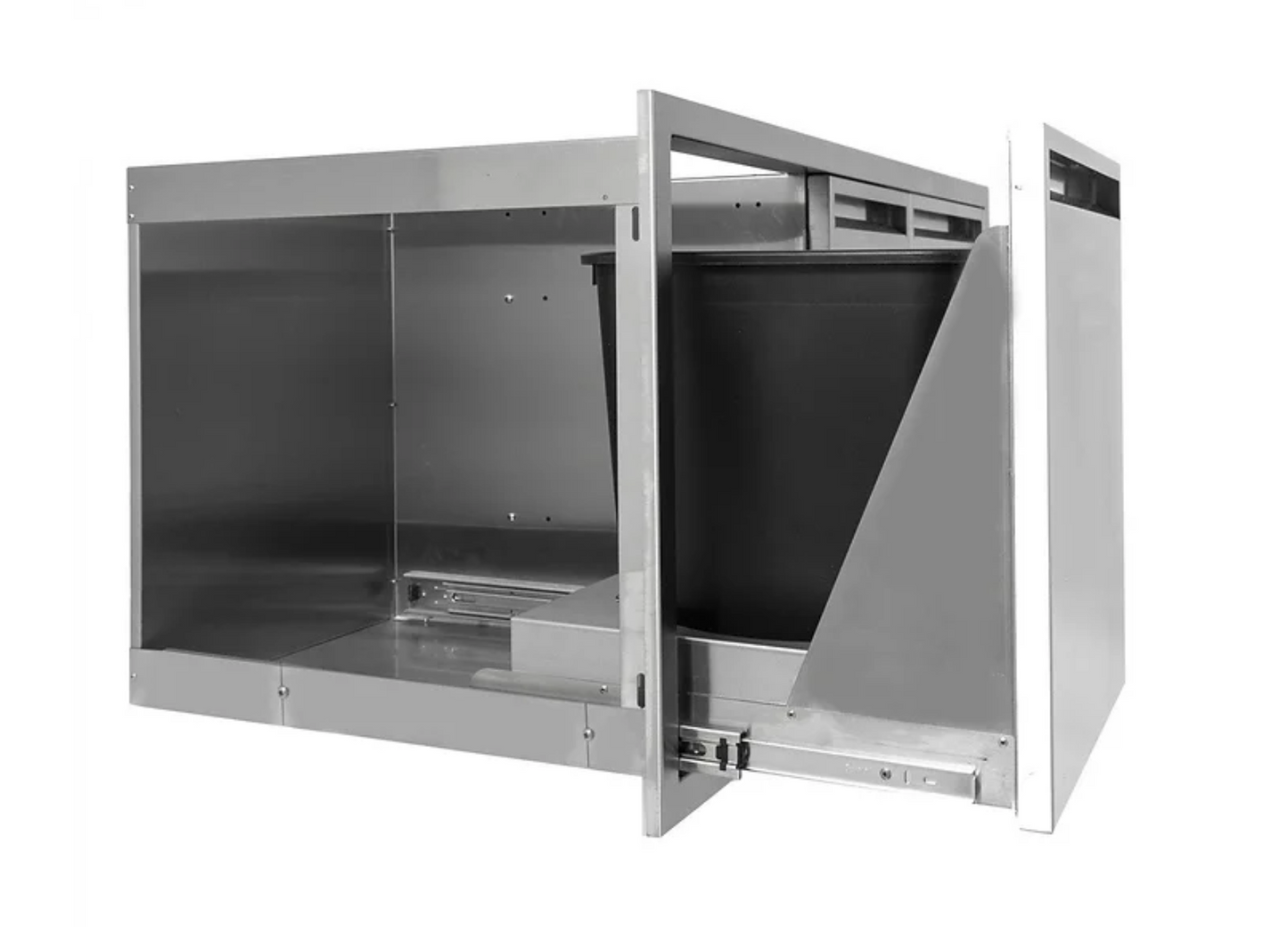Pacific Coast Manufacturing350 Series 42" Door/Double Drawer w/ Trash Roll-Out Combo - BBQ-350-DDC-42TR
