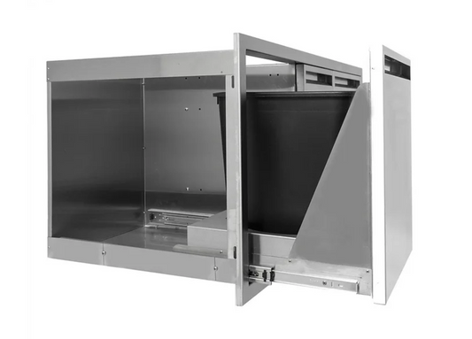Pacific Coast Manufacturing350 Series 42" Door/Double Drawer w/ Trash Roll-Out Combo - BBQ-350-DDC-42TR