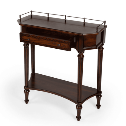 Butler Specialty Company Charleston One Drawer Console Table, Dark Brown  - 883024
