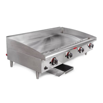 Star 8G-648TSPF Star-Max® 113,200 BTU 48" Gas Griddle Thermostatic Steel - 8G-648TSPF