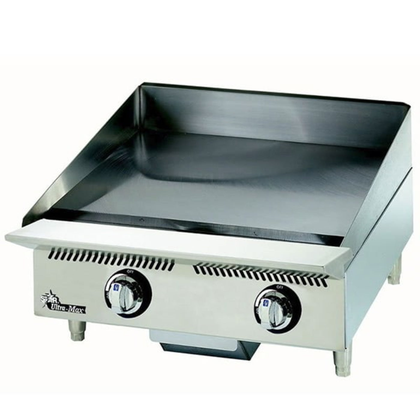 Star 8G-824MA Ultra-Max® 60,000 BTU 24" Manual Control Gas Griddle - 8G-824MA