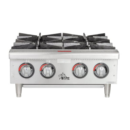 Star 8I-604HF Star-Max® 100,000 BTU Natural Gas Hot Plates - 8I-604HF