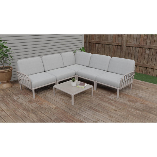 Strata Furniture Dahlia Patio Corner Sofa and Table  - ODAXSETGG