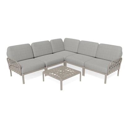 Strata Furniture Dahlia Patio Corner Sofa and Table  - ODAXSETGG