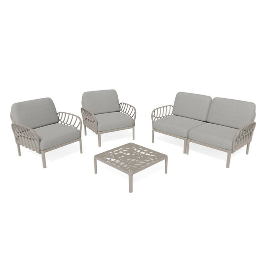 Strata Furniture Dahlia Patio Loveseat and Chair Group -  ODALCCTGG